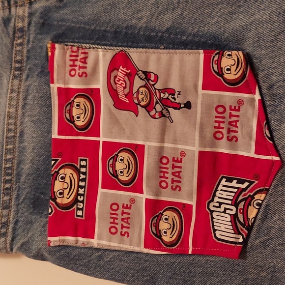 Women's Addie's Room Ohio State denim skirt - Picture 7 of 8